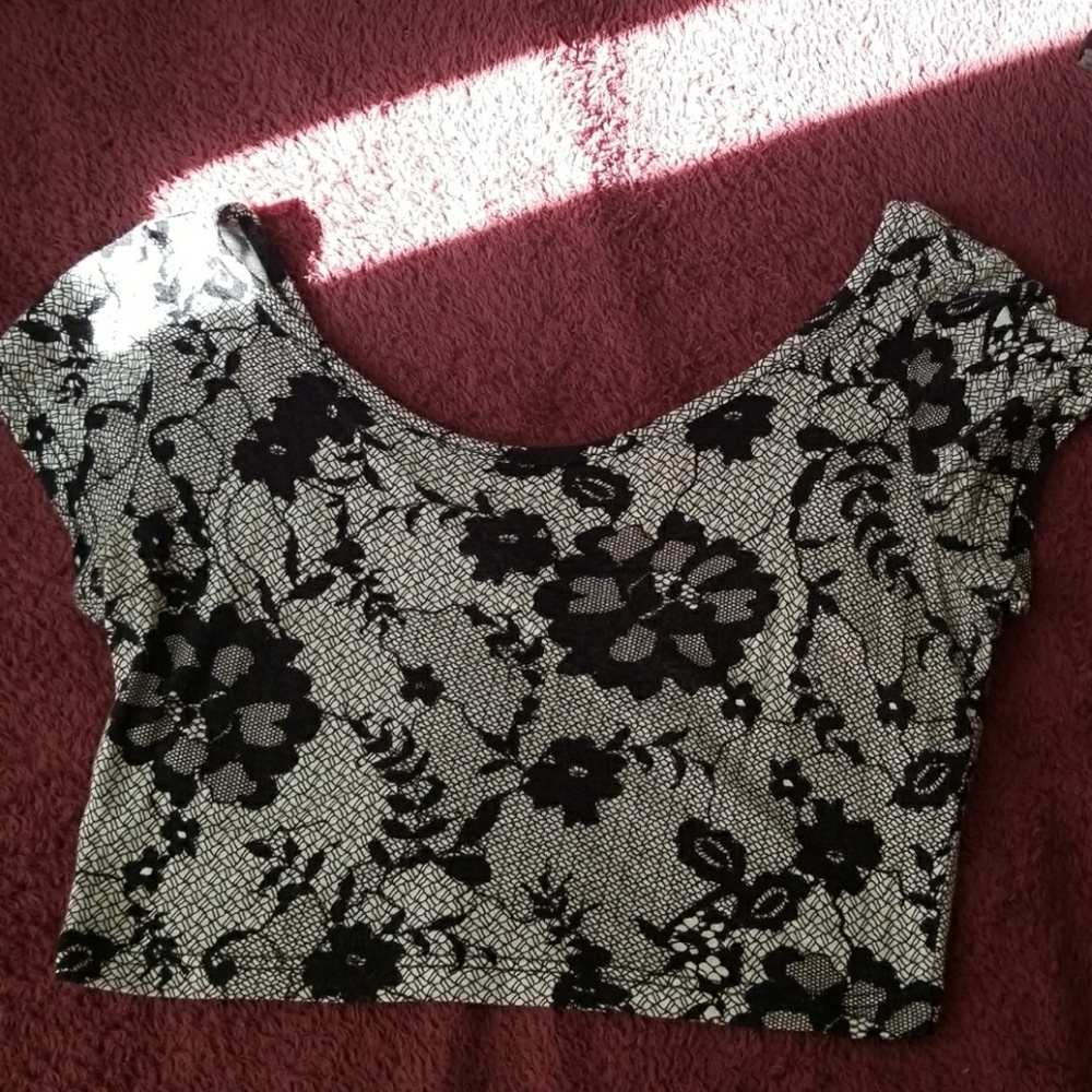 Cute floral crop